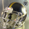 St. John Bosco Braves HS 2015 (CA) Navy Helmet Chrome Silver Facemask